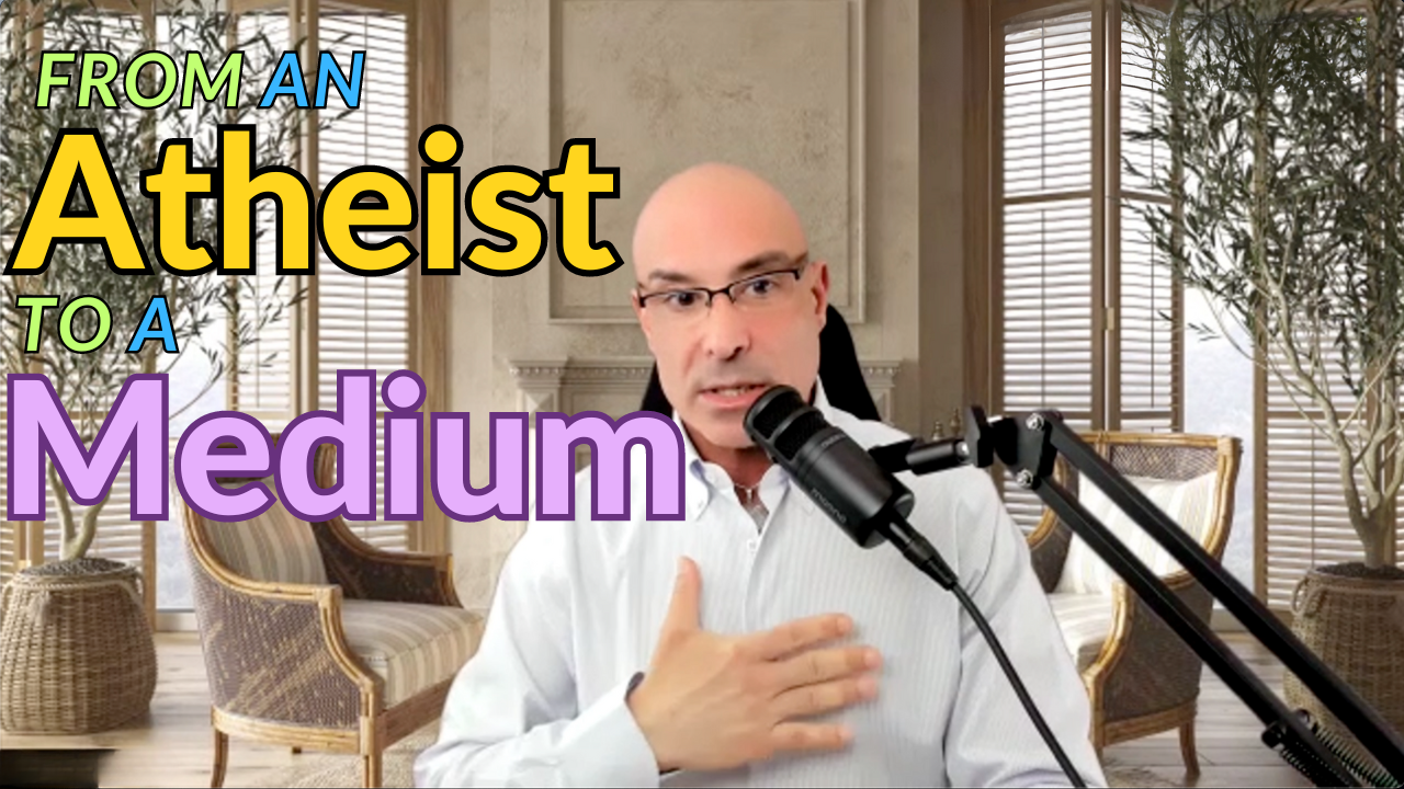 GOOSEBUMPS!! The story behind “The Atheist and the Afterlife” with Psychic Medium Ray Catania